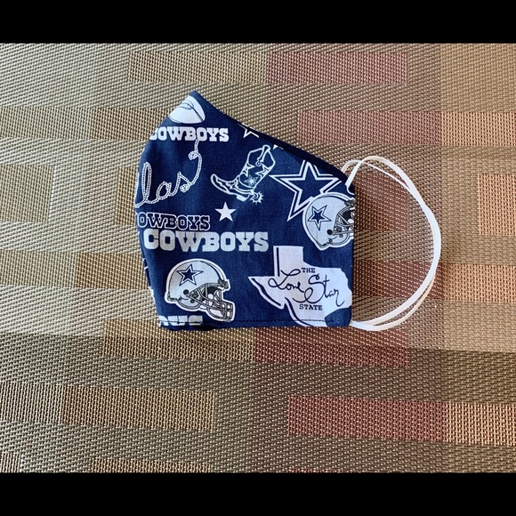 NFL Sports Team Cowboys Face Mask - Picture 5 of 5